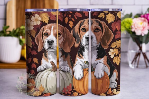Autumn Dog Duo 20oz Tumbler Wrap Review