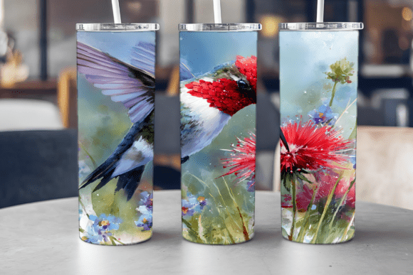 Bright Hummingbird Garden Tumbler: A Designer's Review