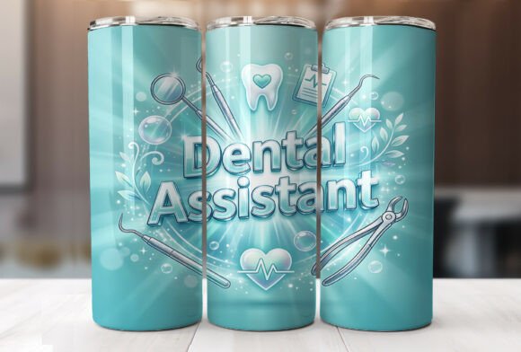 Dental Assistant Tumbler Wrap: A Designer's Review