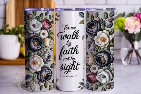 Faith Walk Floral 20oz Tumbler Wrap Review