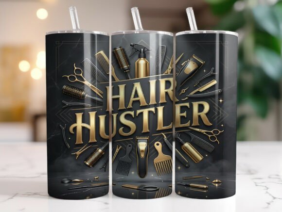Hair Hustler Tumbler Wrap Sublimation Review