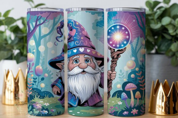 Magical Gnome Wizard 20oz Tumbler Wrap Review