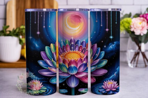 Mystical Lotus Moon 20oz Tumbler Wrap: A Designer's Review