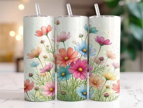 Pastel Wildflower Meadow 20oz Tumbler Review
