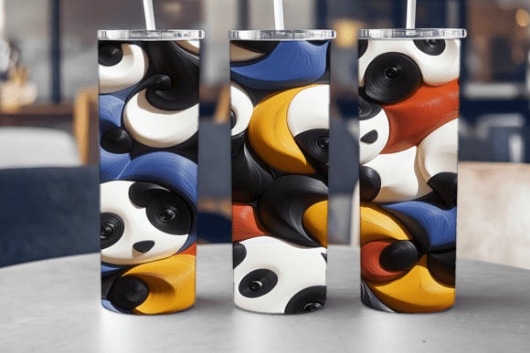 Playful Panda Faces Tumbler: A Designer's Review