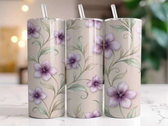 Purple Floral Elegance: A Designer's Review