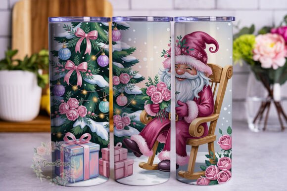 Review: Christmas Gnome Floral 20oz Tumbler Wrap