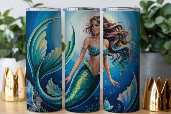 Review: Enchanting Mermaid Fantasy 20oz Tumbler Design
