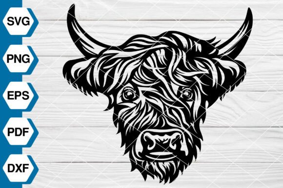 Review: Highland Cow Head SVG EP676 for Embroidery