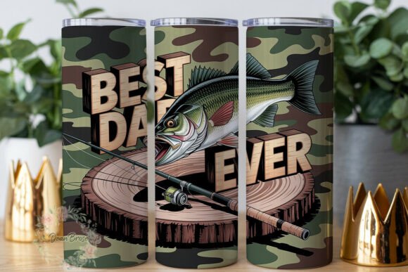 Reviewing the Best Dad Ever Fishing Tumbler Wrap for Embroidery