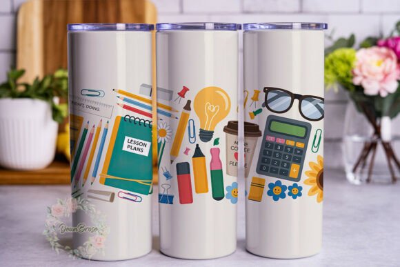Teacher Stuff School Supplies Tumbler: A Designer's Review